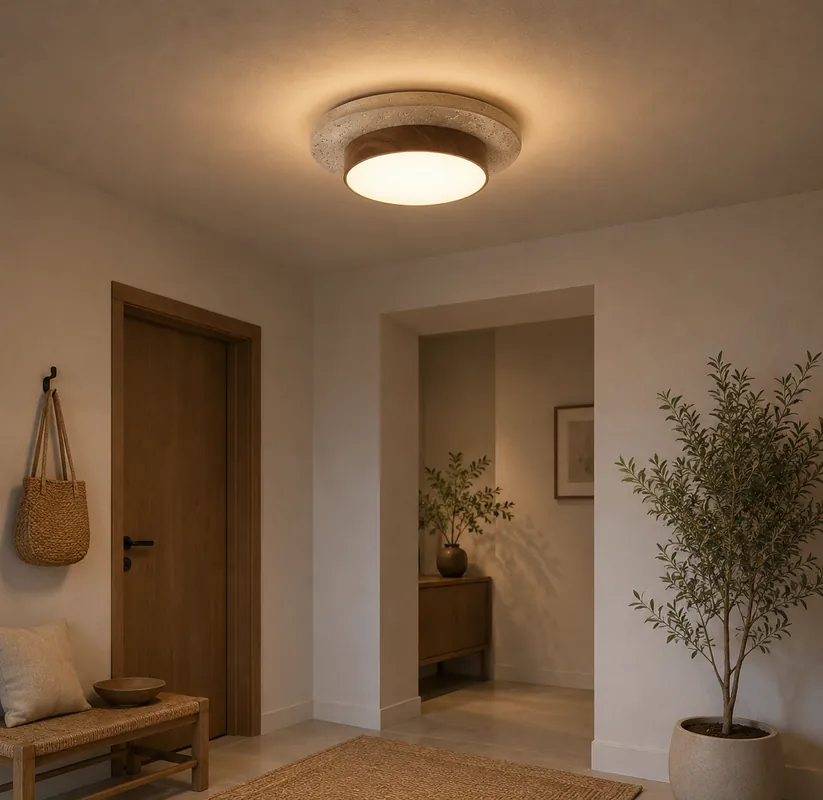 Plafonnier en Pierre Moderne
