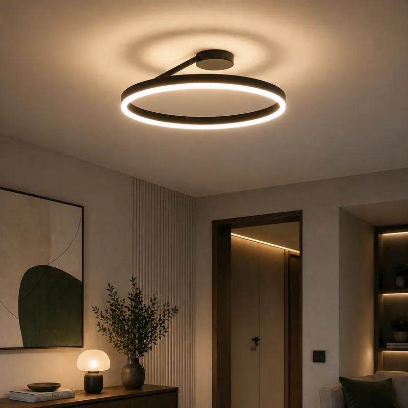 Plafonnier LED Anneau Moderne