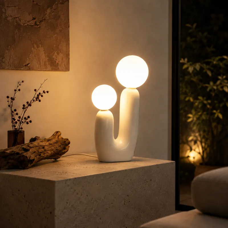 Lampe À Poser Céramique Design