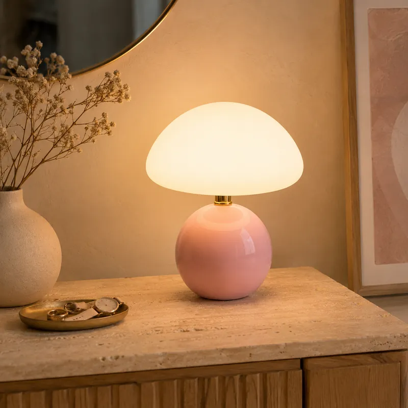 Lampe À Poser Design Champignon