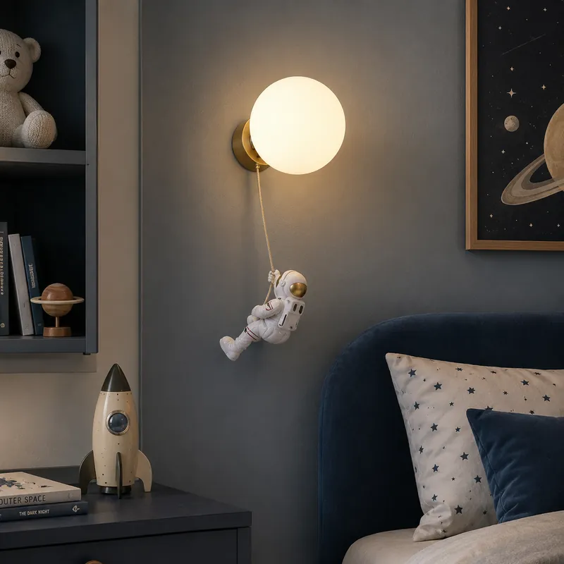 Applique Murale Enfance Astronaute