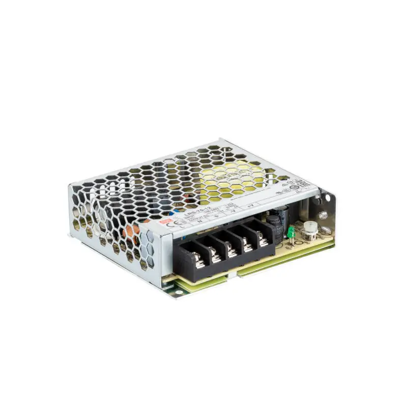 Bloc d‘Alimentation 12V DC 75W 6.2A MEAN WELL LRS-75