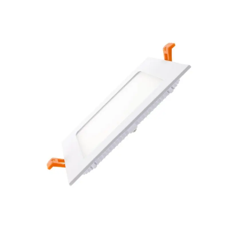 Dalle LED 12W Carrée Extra-Plate Coupe 155x155 mm