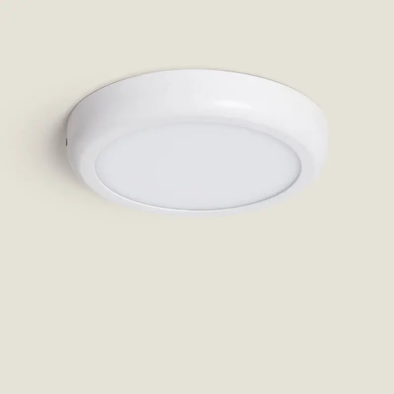 Plafonnier LED Rond 18W Métal Design White Ø225 mm