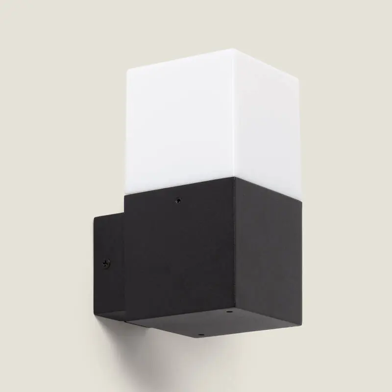 Applique Murale Extérieure Aluminium Domus Noire