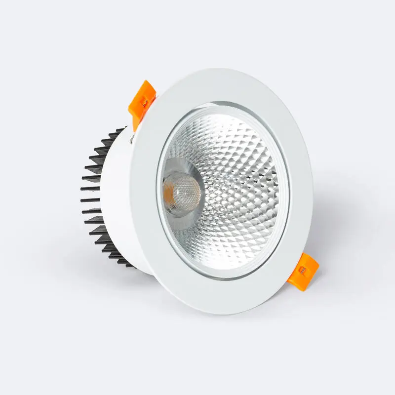 Spot Downlight LED 15W Rond COB CRI90 Coupe Ø 113 mm