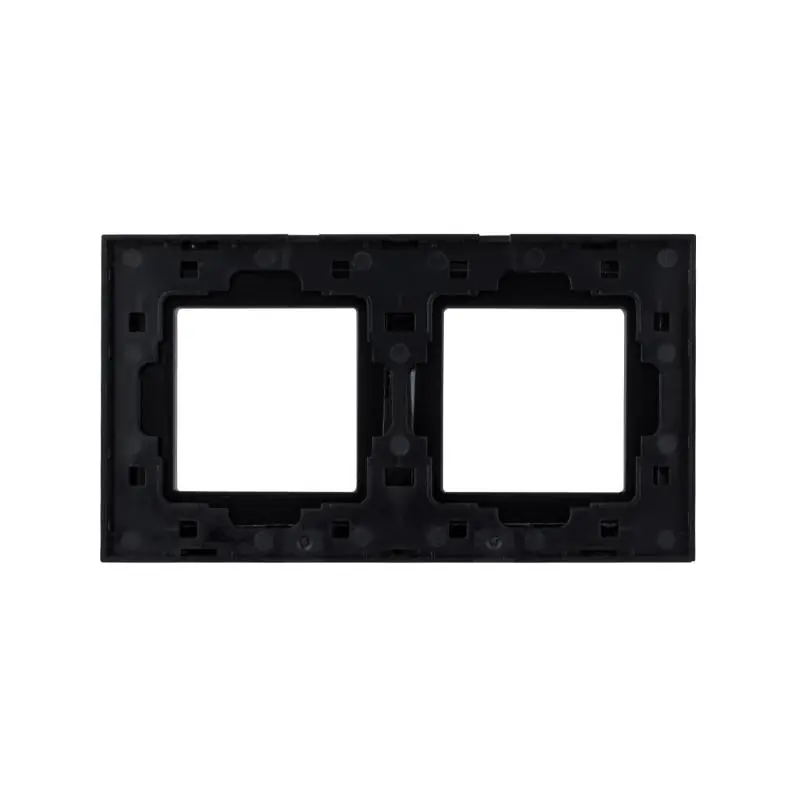 Plaque Crystal 2 Emplacements Modern