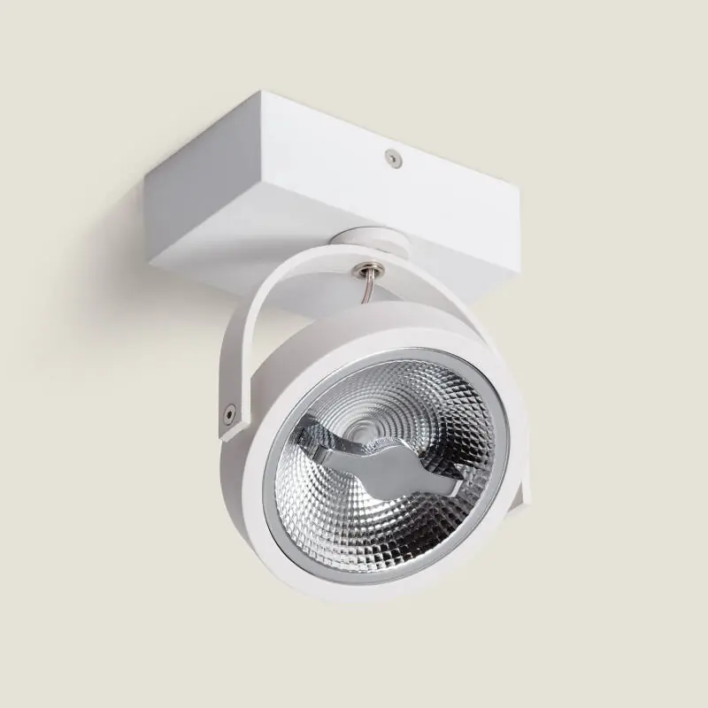 Spot LED 15W CREE en Saillie Orientable AR111 Dimmable Blanc