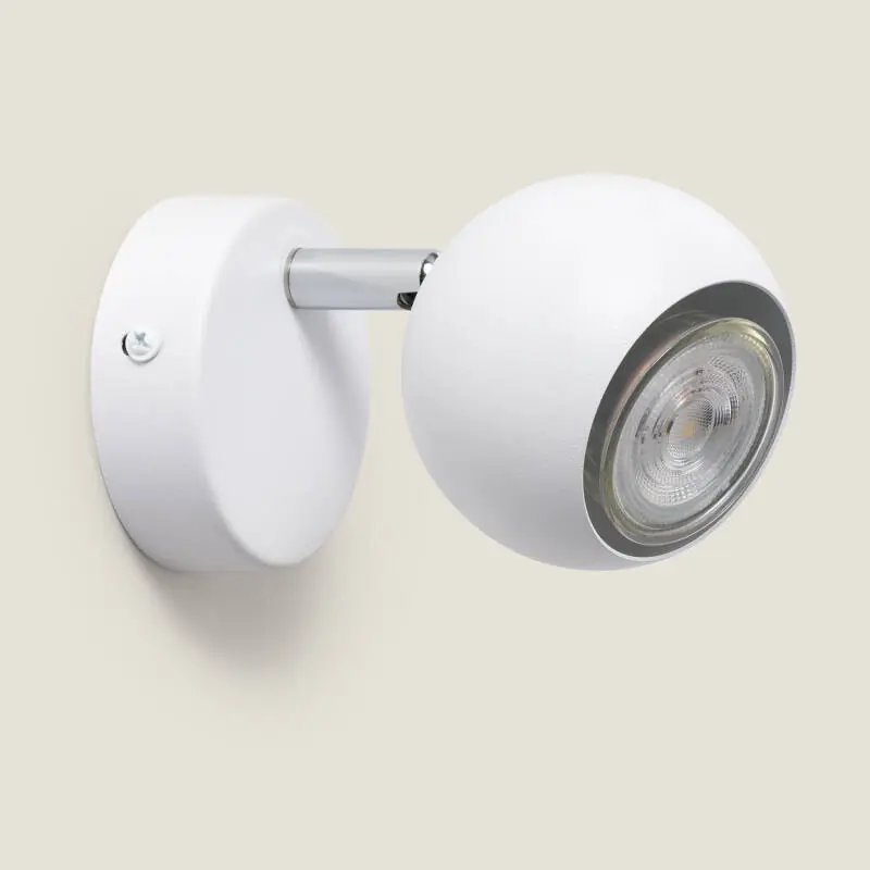 Applique Murale Orientable Aluminium Ates 1 Spot Blanc