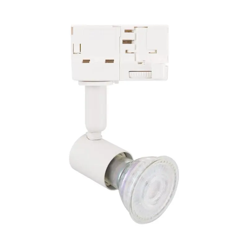 Spot à Douille sur Rail Triphasé Oasis pour Ampoule GU10