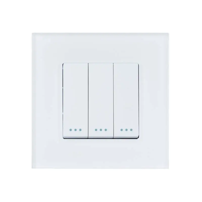 Interrupteur Triple avec Cadre PC Modern