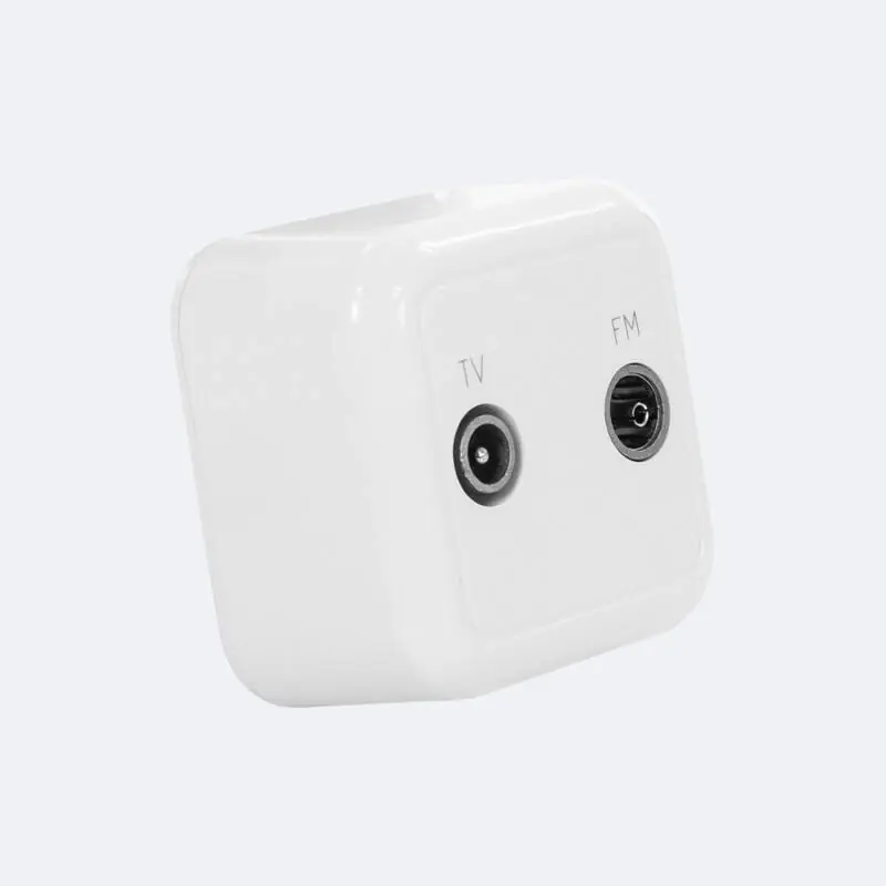 Prise TV+Radio en Saillie Modern