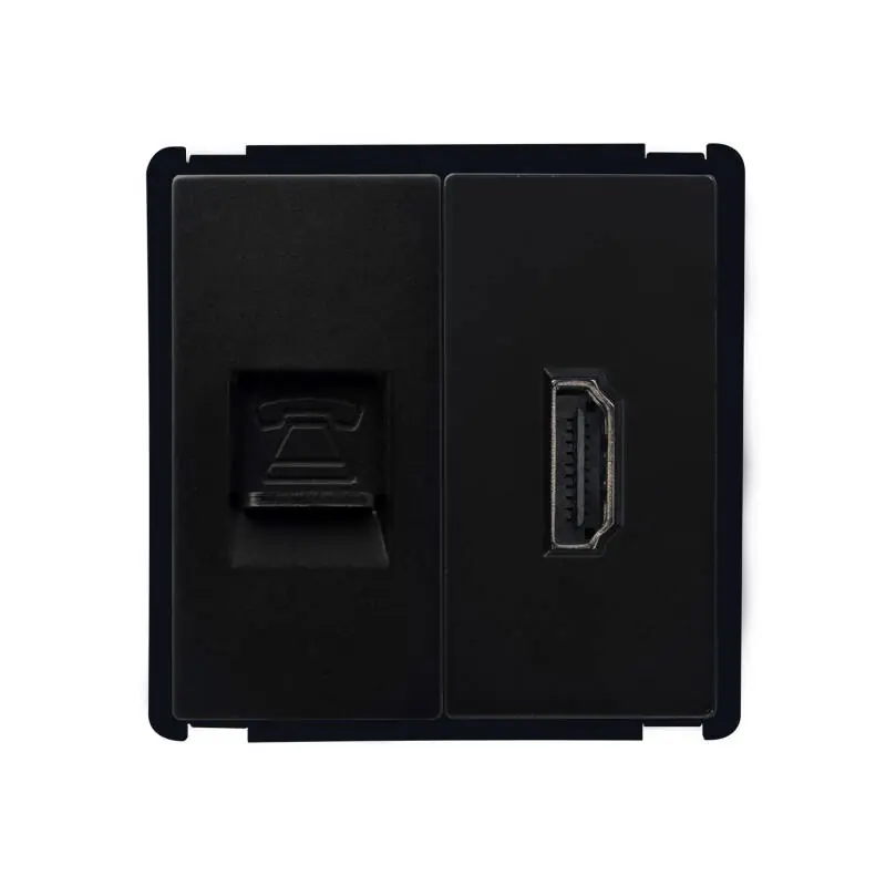 Prise HDMI + Téléphone Modern