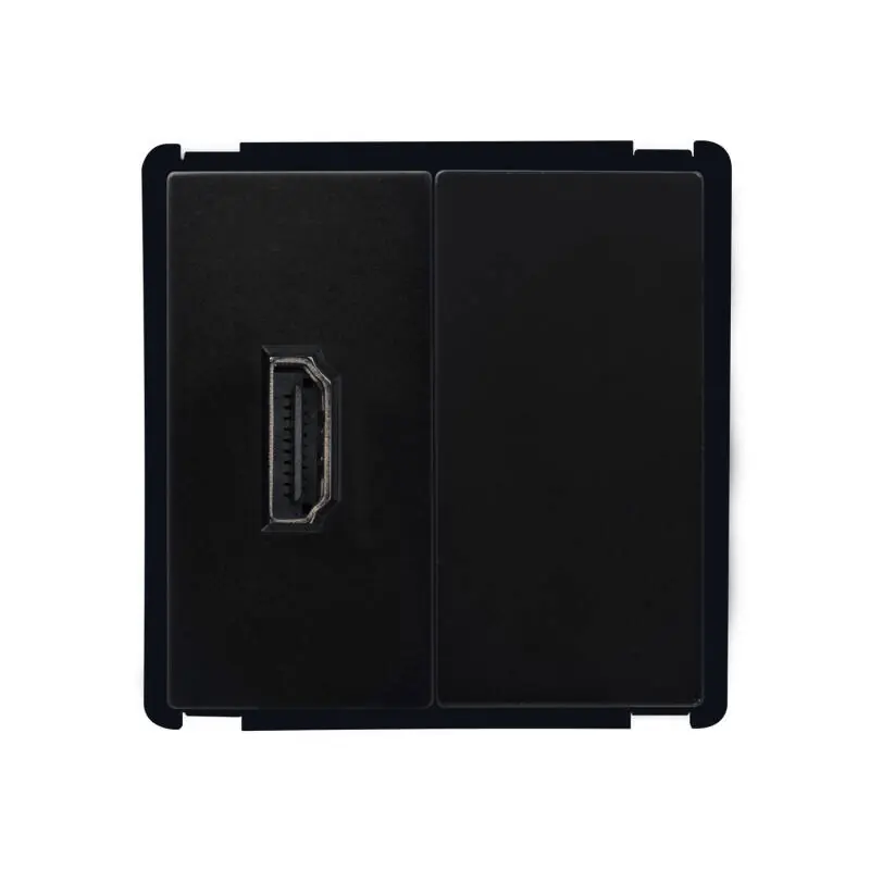 Prise HDMI + Obturateur Modern
