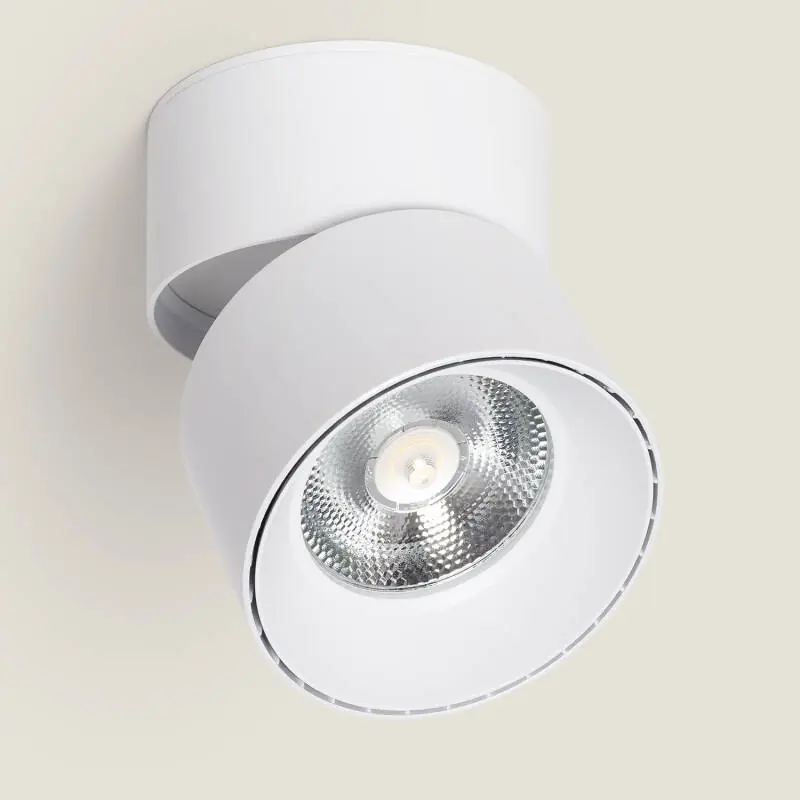 Applique LED Aluminium Ronde New Onuba 30W Blanche