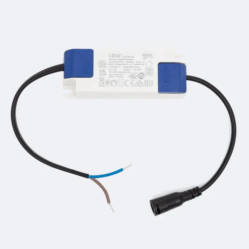 Driver LIFUD 220-240V Sortie 25-42V DC 200mA 8.4W No Flicker LF-GIR009YS