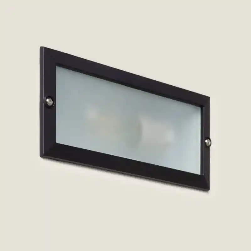 Balise Murale Extérieure Encastrable en Aluminium pour Ampoules E27