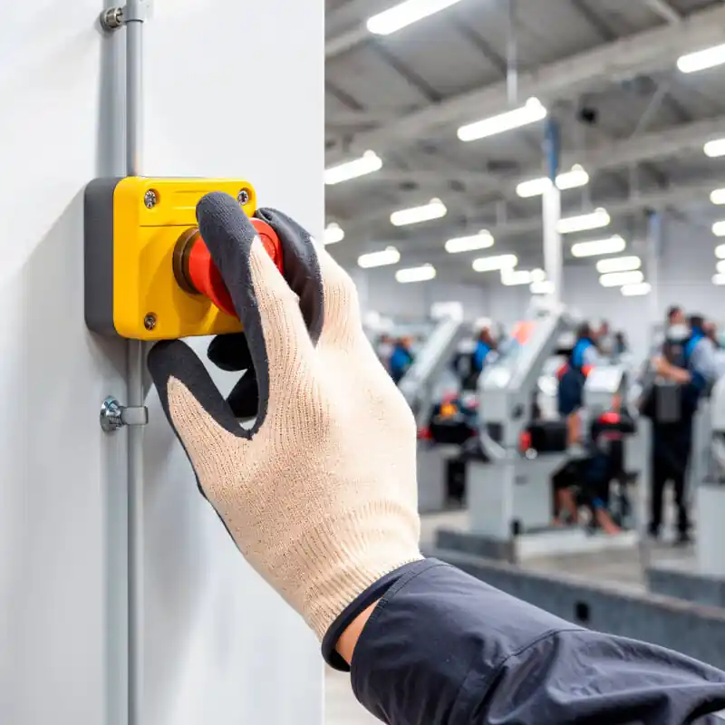 Boîtier en Saillie avec Bouton d‘Arrêt d‘Urgence MAXGE Ø40mm