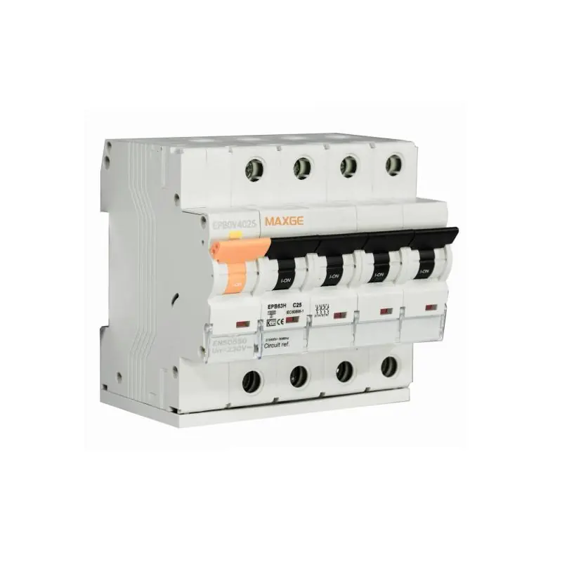 Protección combinée IGA + Surtension Permanente 4P 10KA MAXGE
