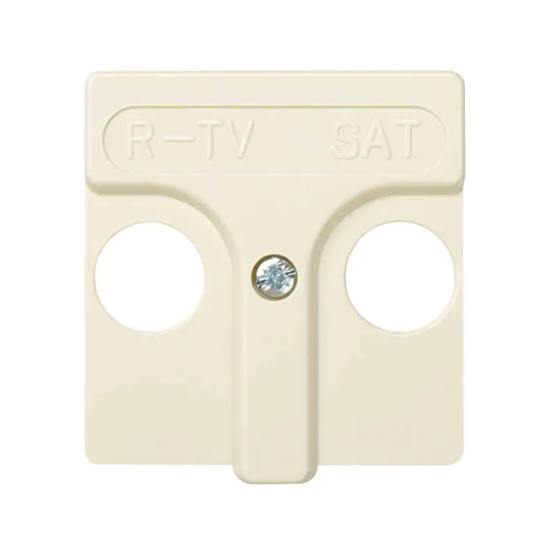 Plaque pour Prise TV-SAT SIMON 27 27097