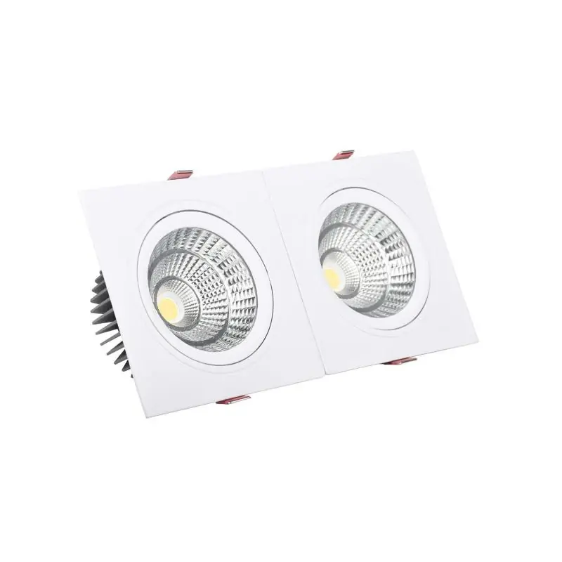 Spot Downlight LED 10W Rectangulaire Madison Coupe 165x75 mm