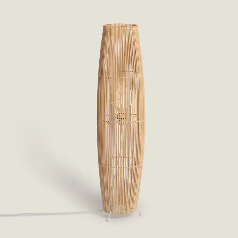 Lampadaire Bambou Komu