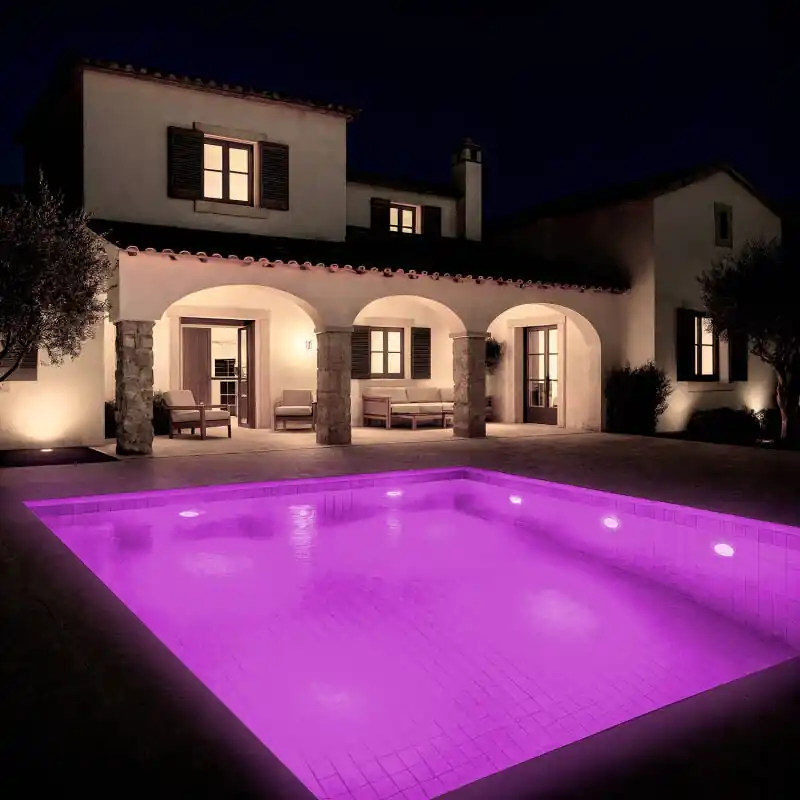 Spot LED Piscine en Saillie Inox RGBW Submersible 12V DC IP68 12W XtraPool