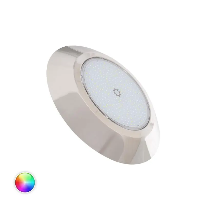 Spot LED Piscine en Saillie Inox RGBW Submersible 12V DC IP68 24W XtraPool