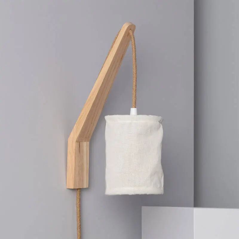 Lampe Murale Bois et Métal Kanzu
