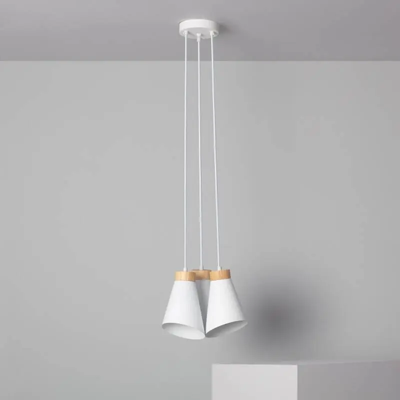 Suspension Aluminium et Bois Itai