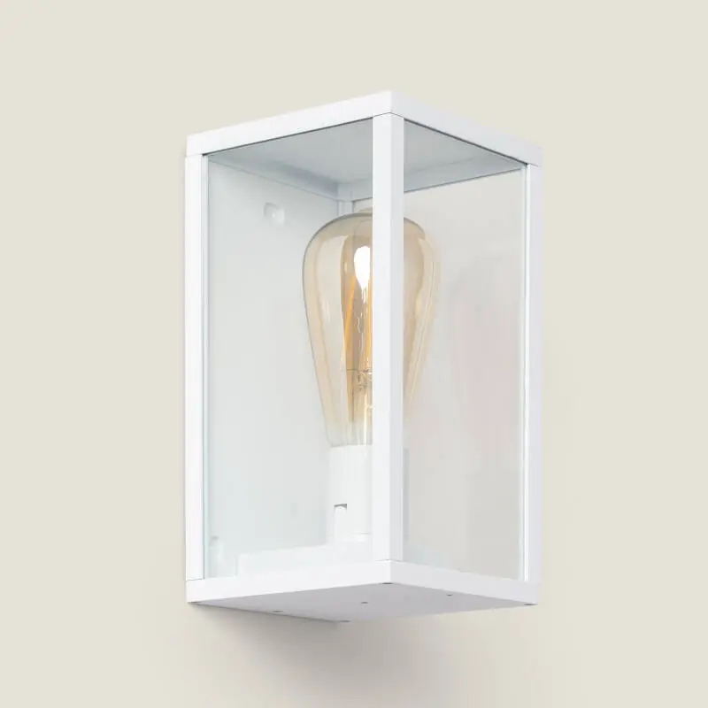 Applique Murale Extérieure Aluminium et Verre Atrium