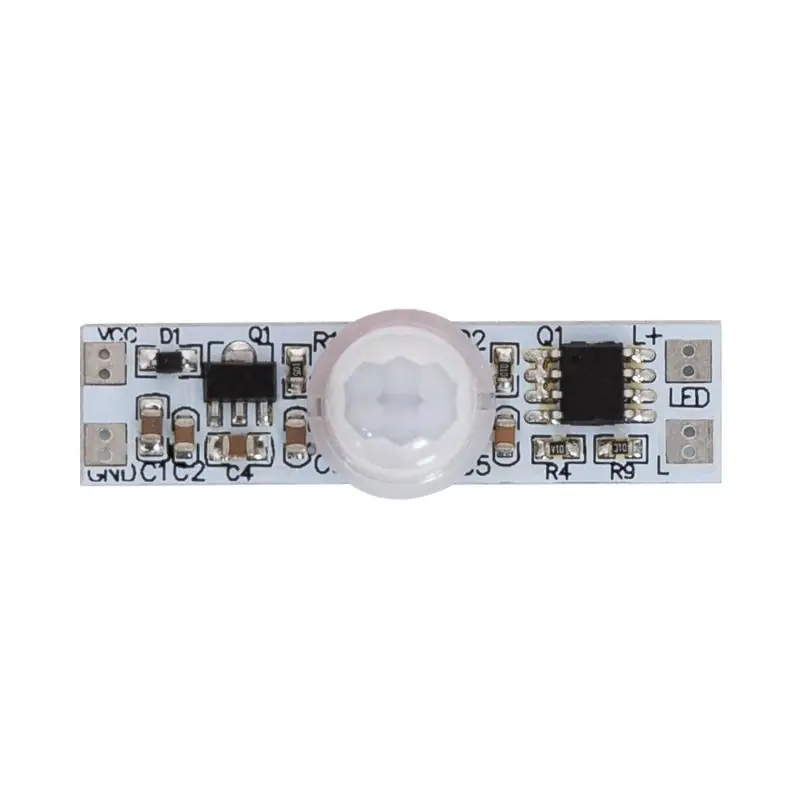 Détecteur de Présence PIR Mini 180º 12/24V