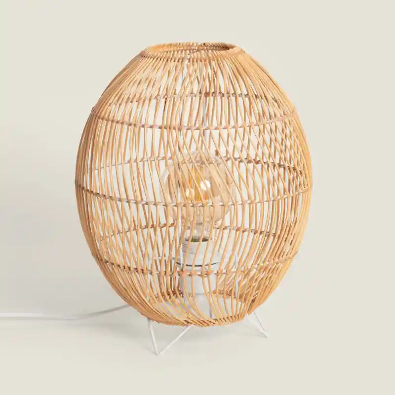 Lampe à Poser Rotin Sagra