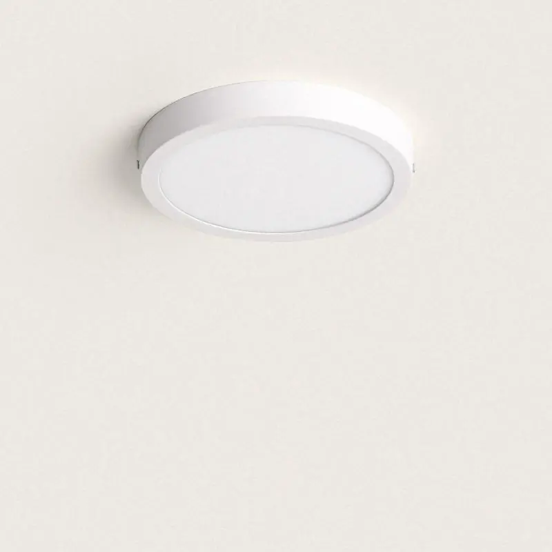Plafonnier LED Rond Superslim 18W CCT Sélectionnable Ø205 mm
