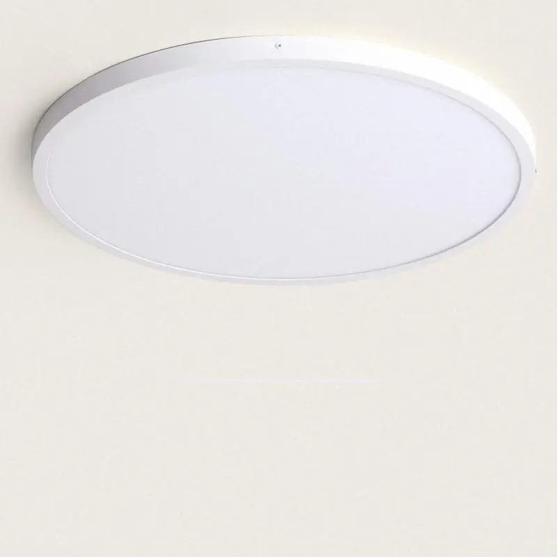 Plafonnier LED Rond 48W Extra-Plat CCT Sélectionnable Ø600 mm