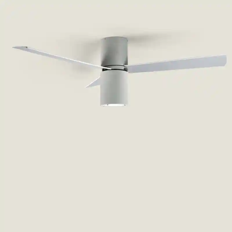 Ventilateur de Plafond Formentera Gris Pales Réversibles 132cm Moteur AC LEDS-C4 30-4393-N3-M1