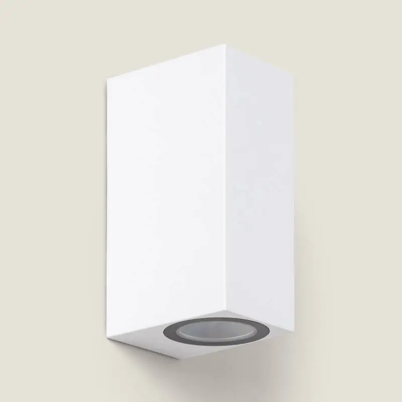 Applique Murale Extérieure Miseno Éclairage Double Face Blanche