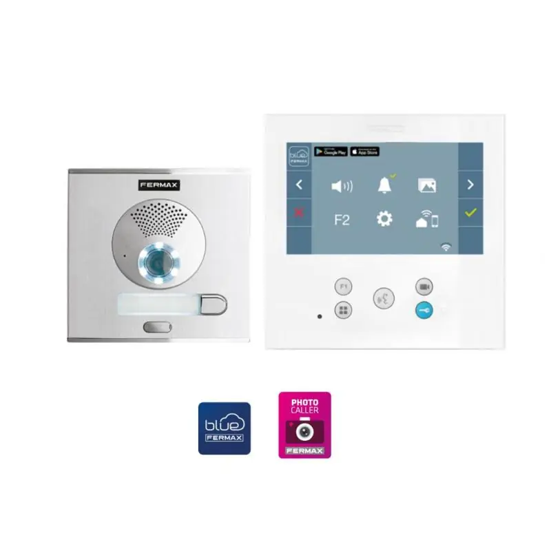 Kit Visiophone 1 Sonnette CITY VEO-XL 7 " DUOX Plus WIFI 1L FERMAX 9471