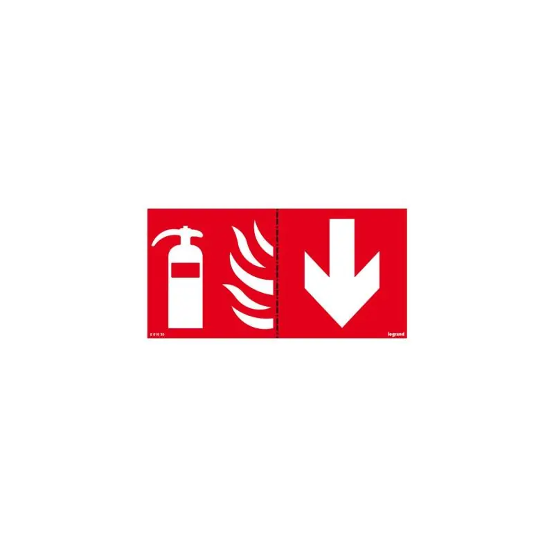 Étiquettes de Signalisation Extincteur LEGRAND 661690