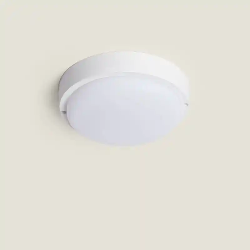 Plafonnier LED Extérieur Rond 25W Hublot White IP65 Ø175 mm