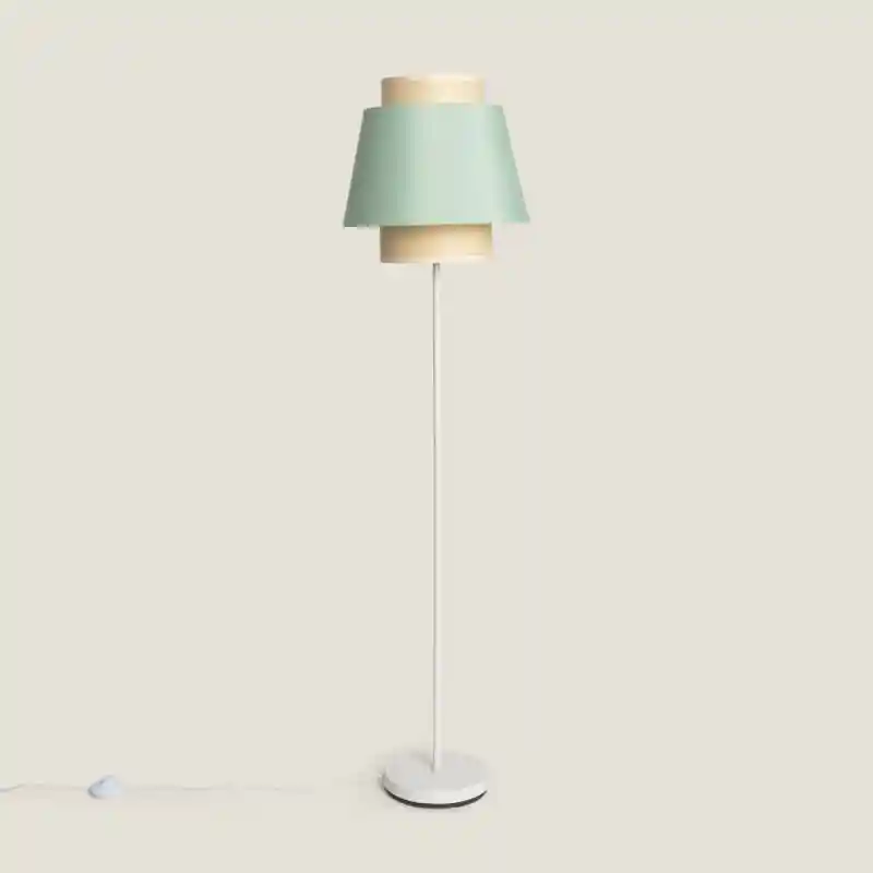 Lampadaire Tissu et Métal Chulu