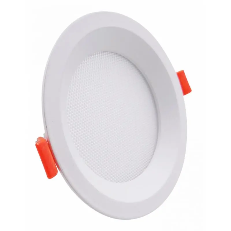 Dalle LED 10W Ronde CCT Sélectionnable Microprismatique LIFUD Coupe Ø 110 mm