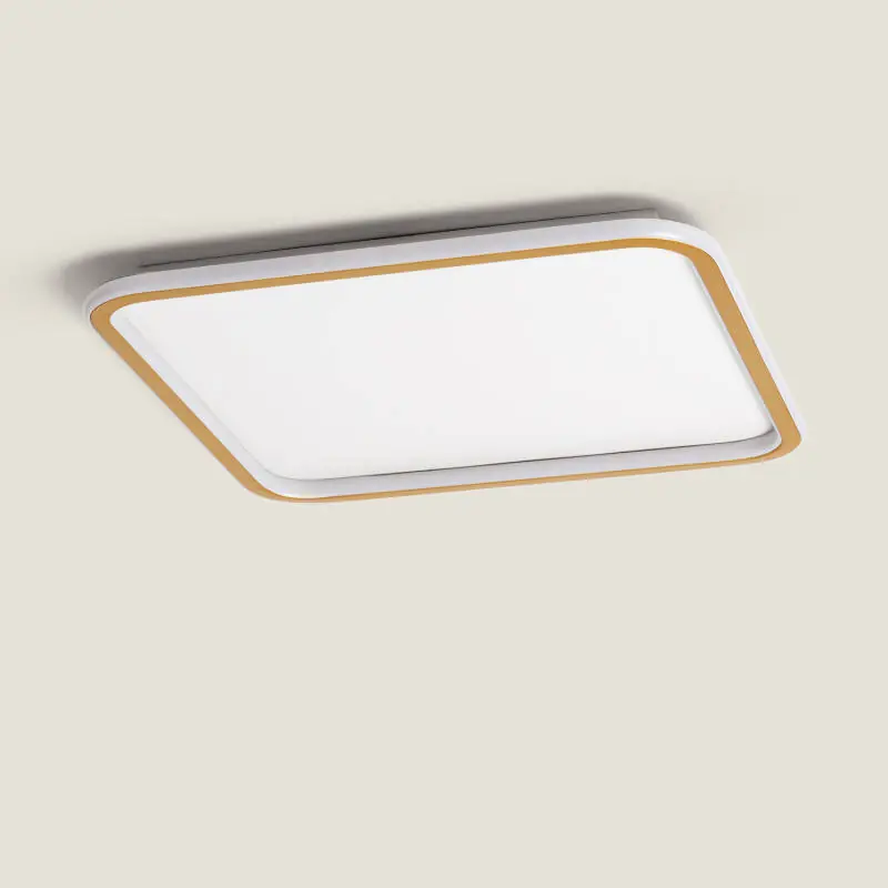 Plafonnier LED 40W Carré Aluminium 610x610 mm CCT sélectionnable Allharo