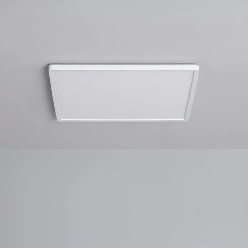 Plafonnier LED Carré SwitchCCT Sélectionnable 24W Double Face 420x420mm