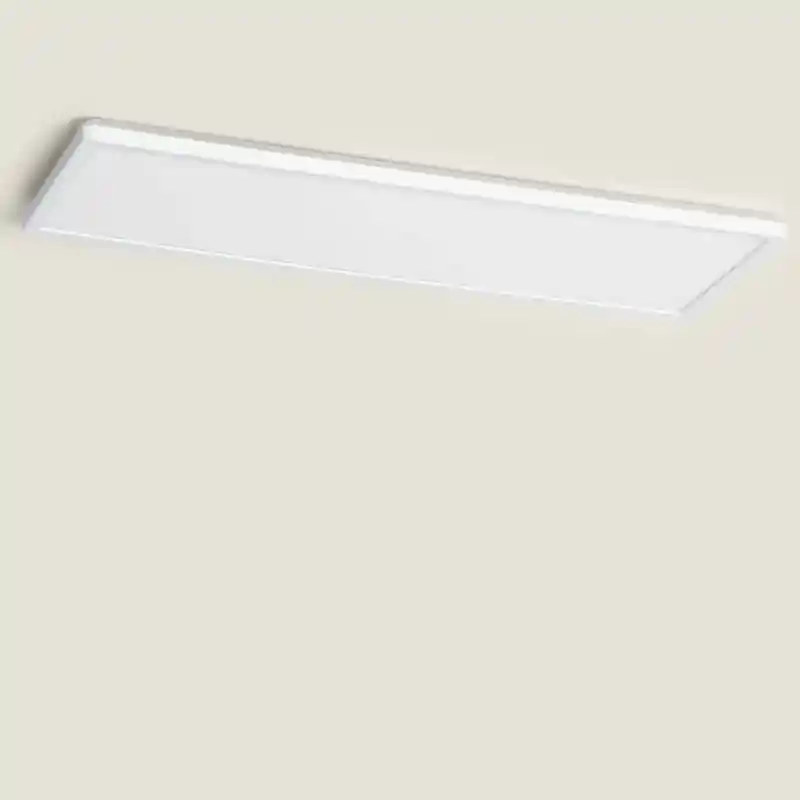 Plafonnier LED Rectangulaire SwitchCCT Sélectionnable 24W Double Face 580x200 mm