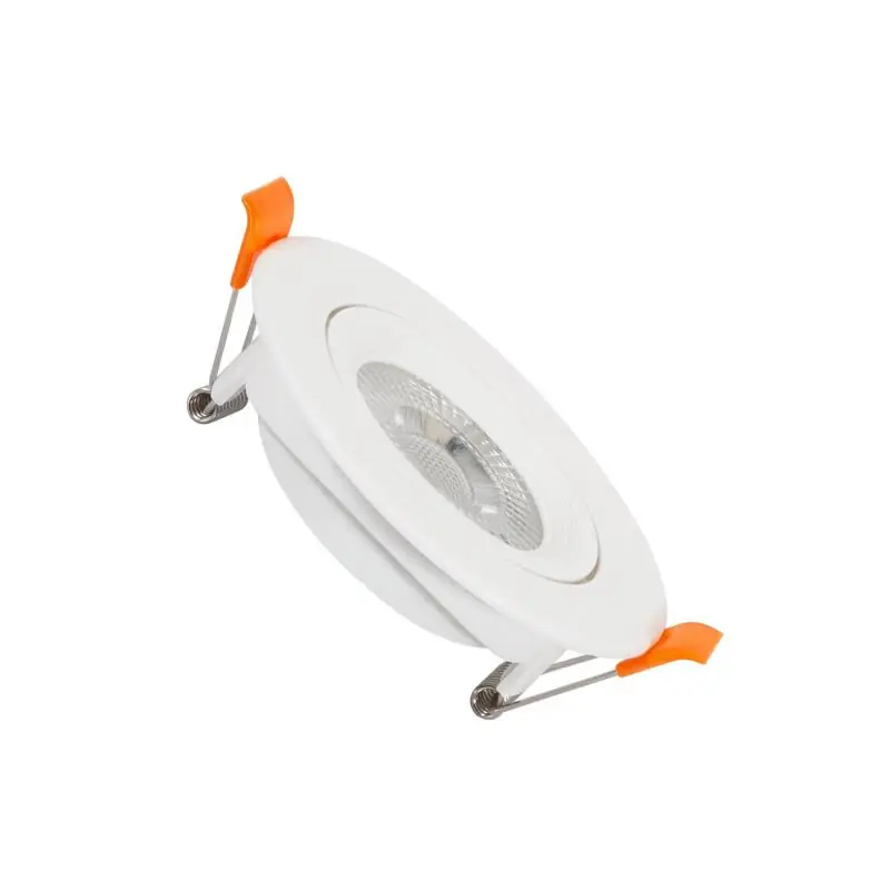 Spot Downlight LED 5W Rond SOLID Slim Coupe Ø 75 mm