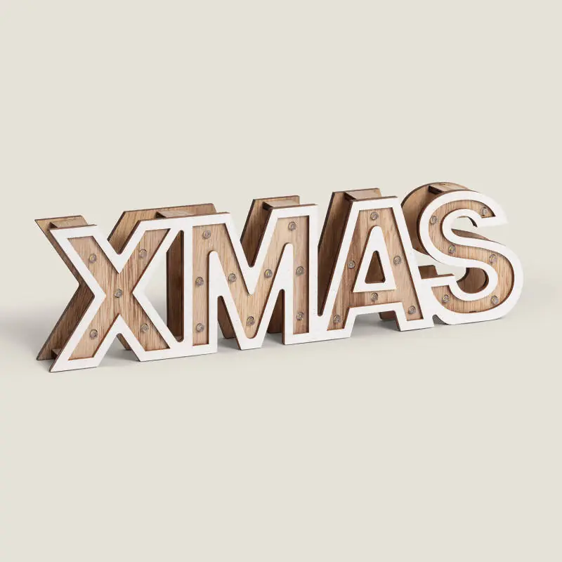 Lumière de Noël LED XMAS