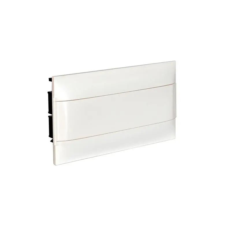 Boîte d‘Encastrement Practibox S pour Cloisons Préfabriquées Porte Transparente 1x18 Modules LEGRAND 137076