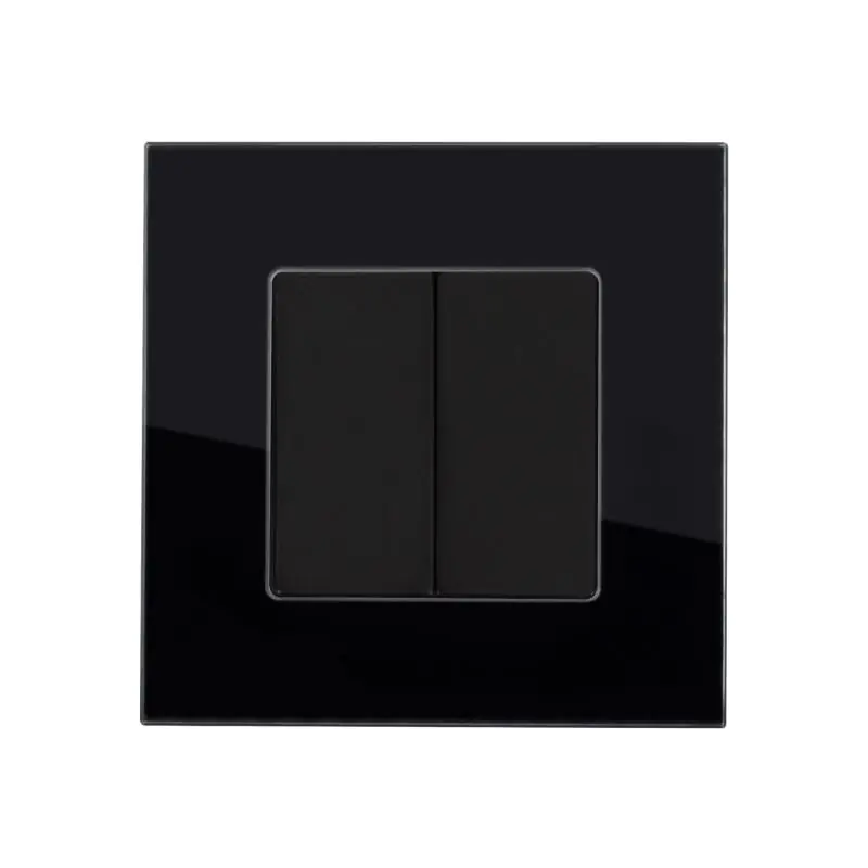 Module Double Obturateur avec Plaque Crystal Modern