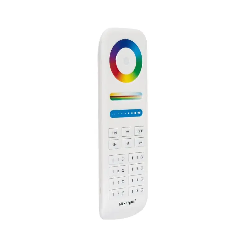 Télécommande Murale RF pour Variateur LED RGB+CCT 8 Zones MiBoxer FUT089